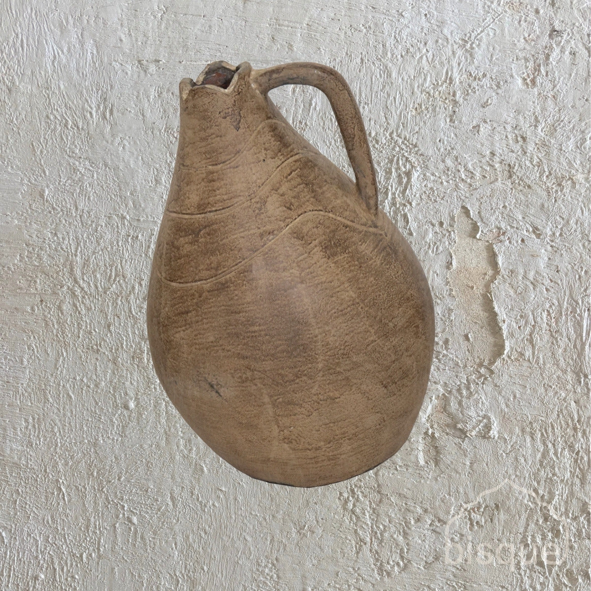 Eos : Terracotta Jug, Single Handle 20cm x 22cm x 33cm h