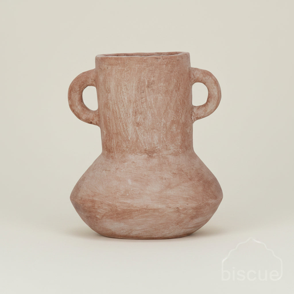 Moda : Terracotta Jug Double Handle, Natural Large