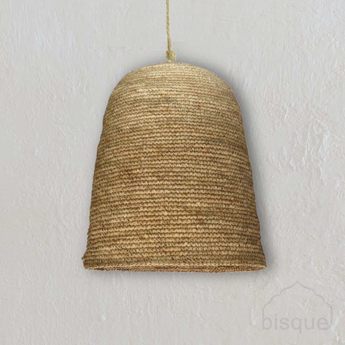 Priya : Sisal Dome Pendant