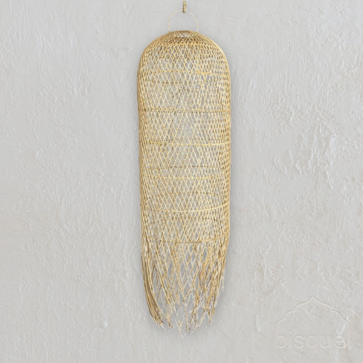Pucci : Rattan Long Shaggy Pendant, Natural