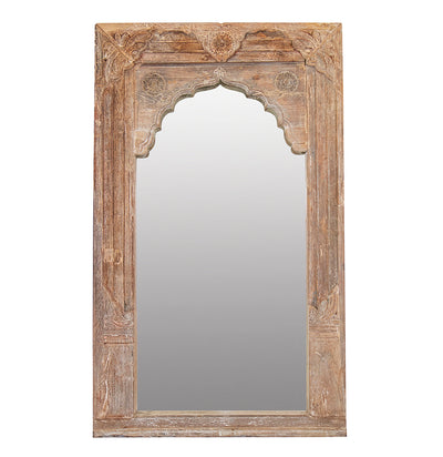 Hand Carved Indian Mirror
