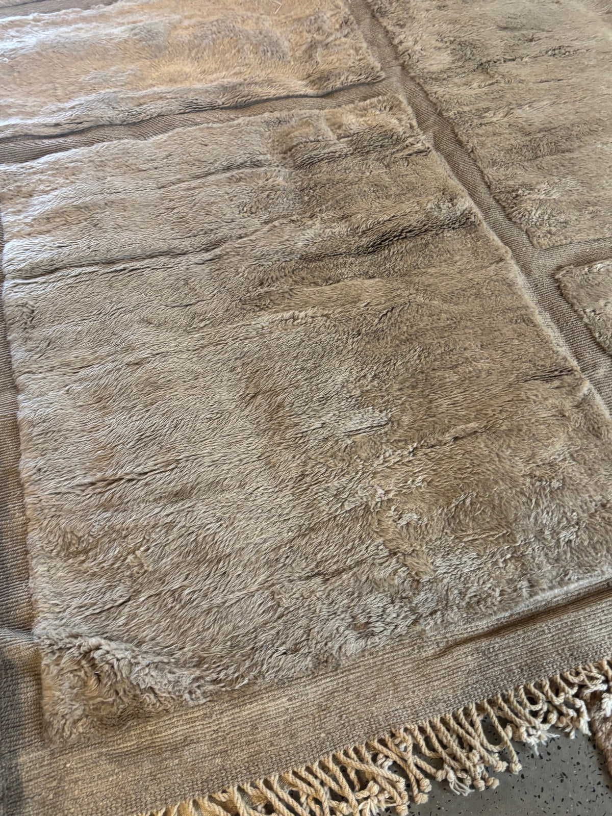 Rabat : Moroccan Rug, Taupe, Large