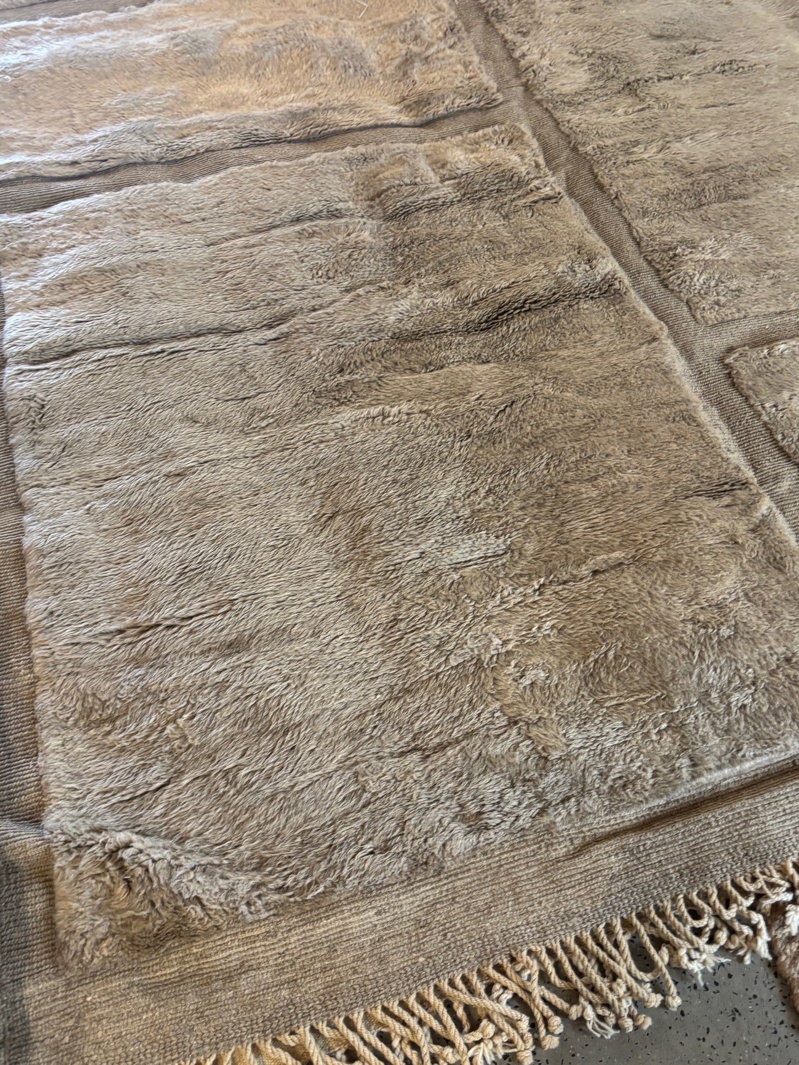 Rabat : Moroccan Rug, Taupe, Large