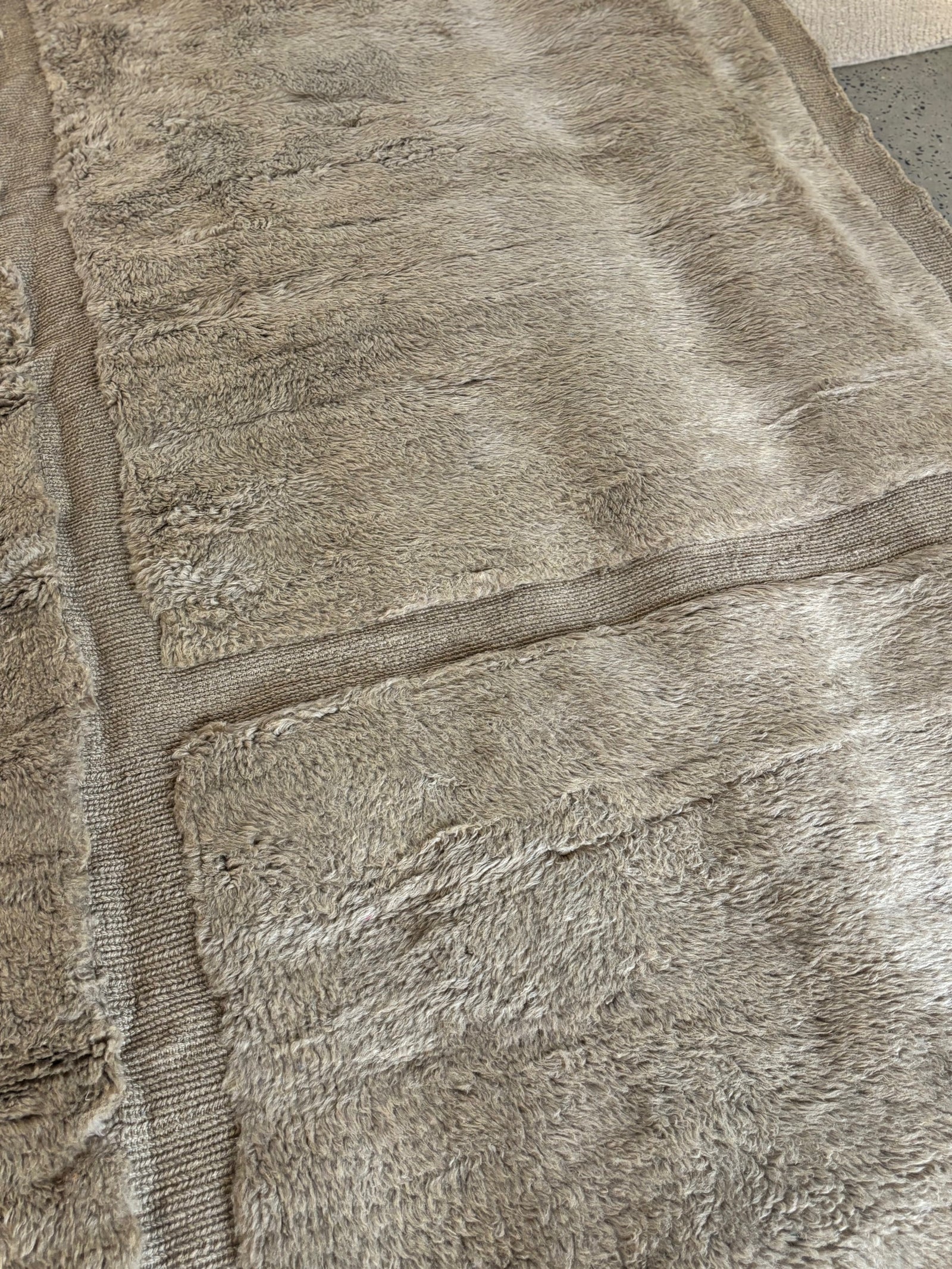 Rabat : Moroccan Rug, Taupe, Large