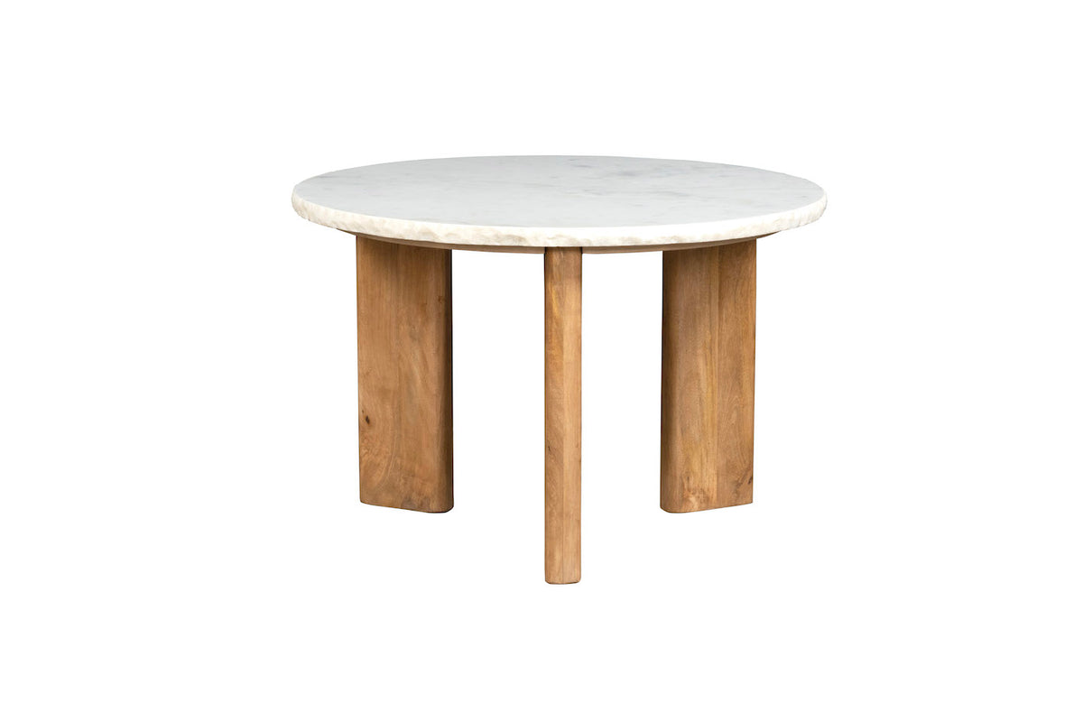 Jeewana : Wooden & Marble Coffee Table