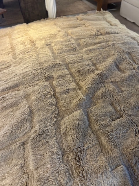 Rabat : Moroccan Rug, Taupe, Large