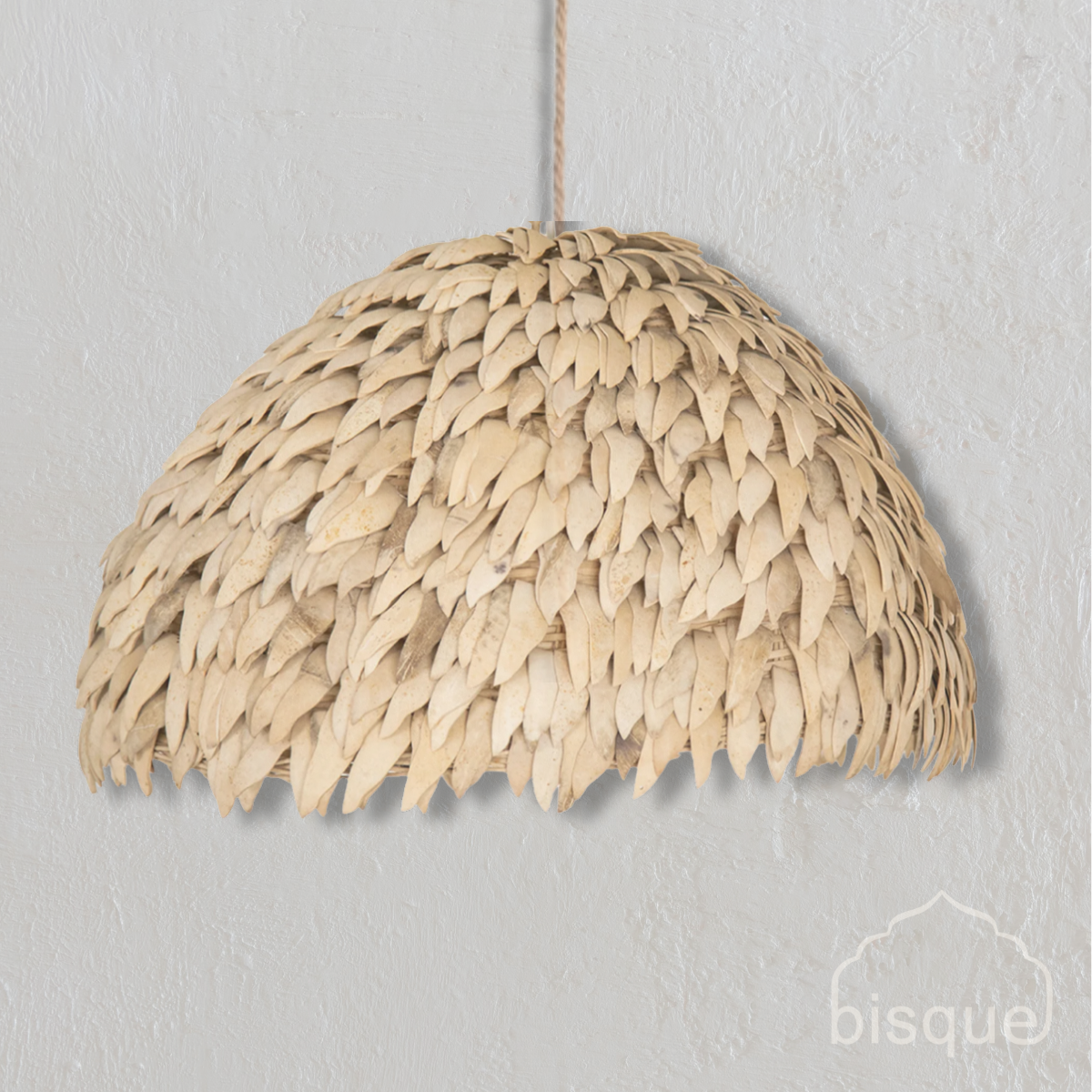 Sade : Coconut Dome Pendant Light