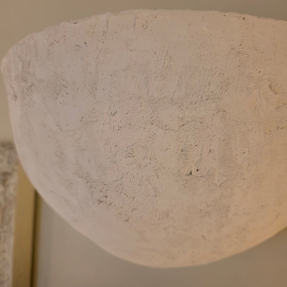 Wall Sconce: Mayangi : Clay | White