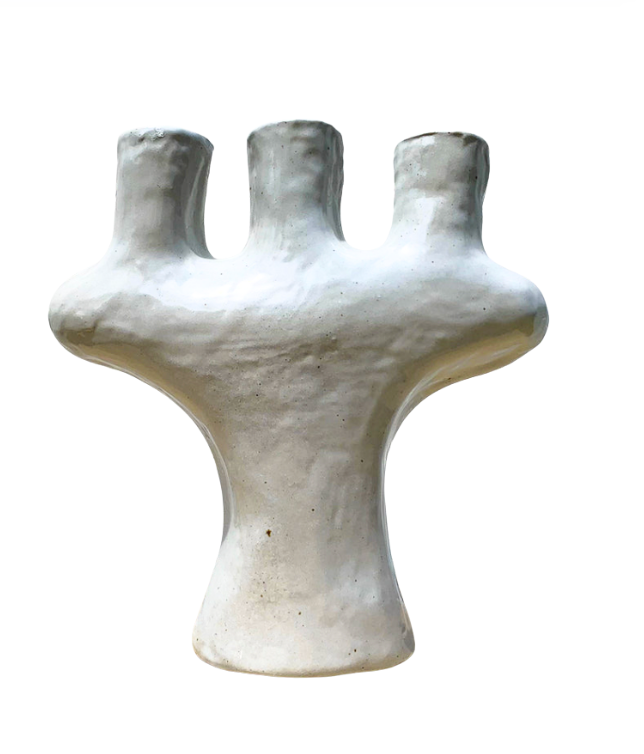 Akin : Ceramic Triple Candleholder