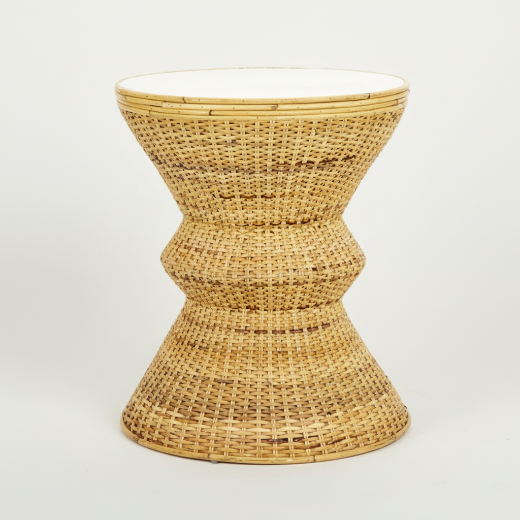OUTLET : Ella : Rattan Side Table