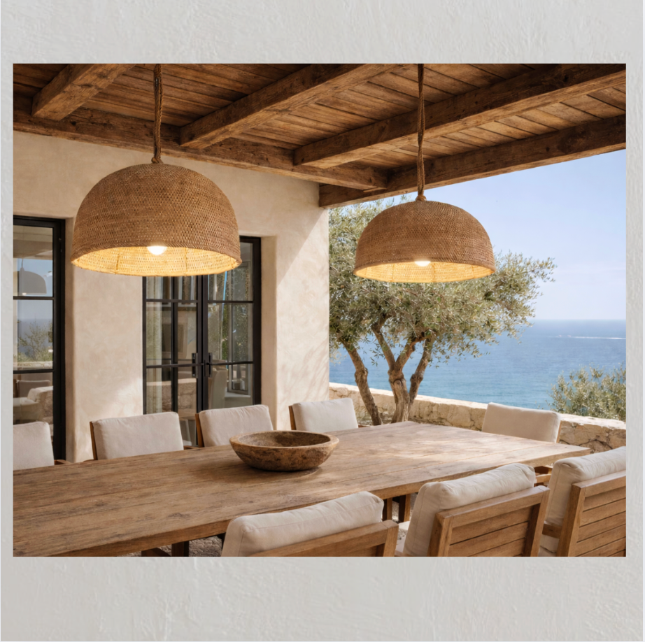 Richard : Classic Recycled Teak Outdoor Dining Table, Natural 210cm x 100cm x 75cm h