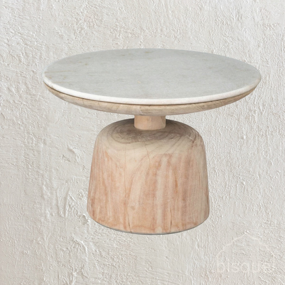 Ahana : Round Marble Top Side Table