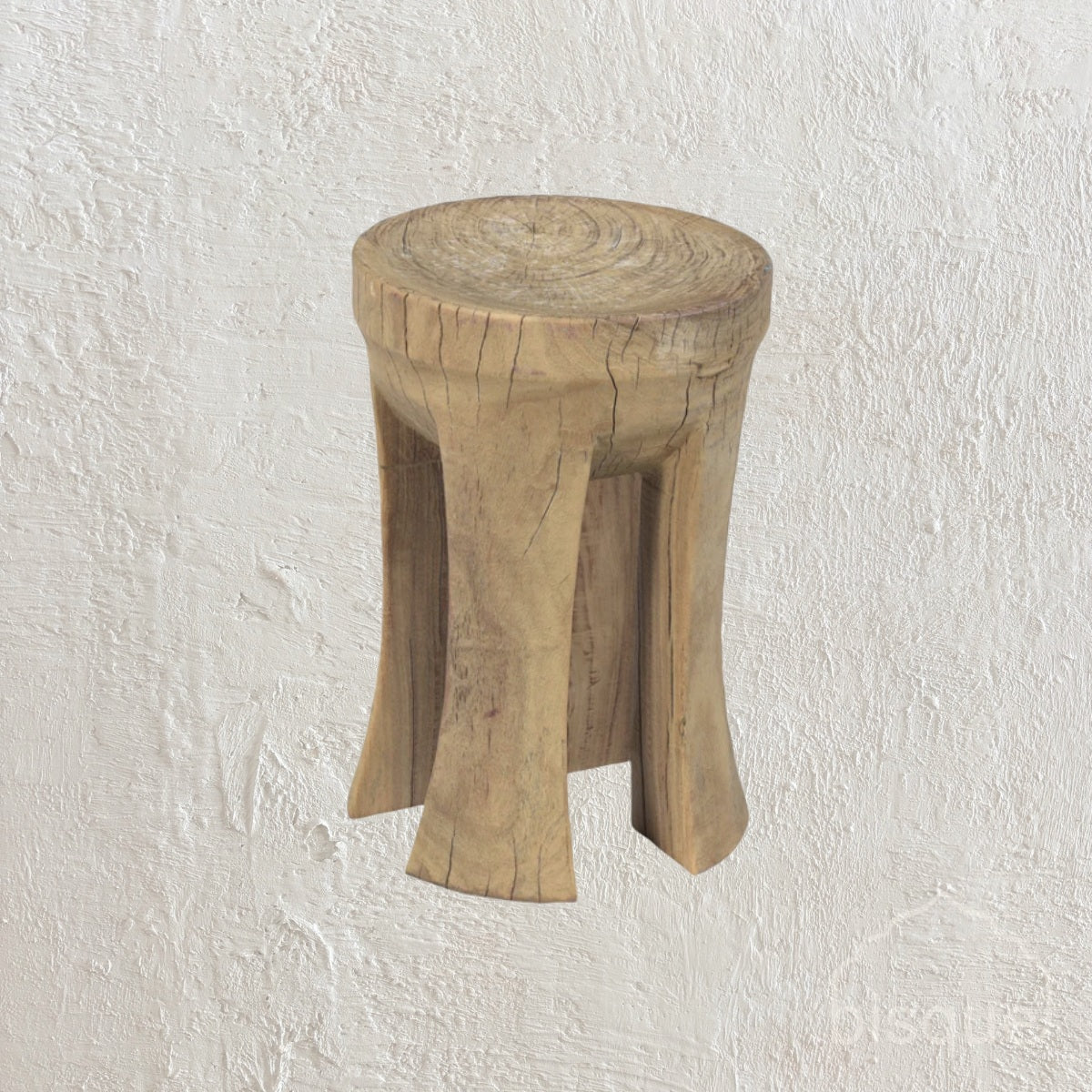 Buntu : Wooden Side Table / Stool