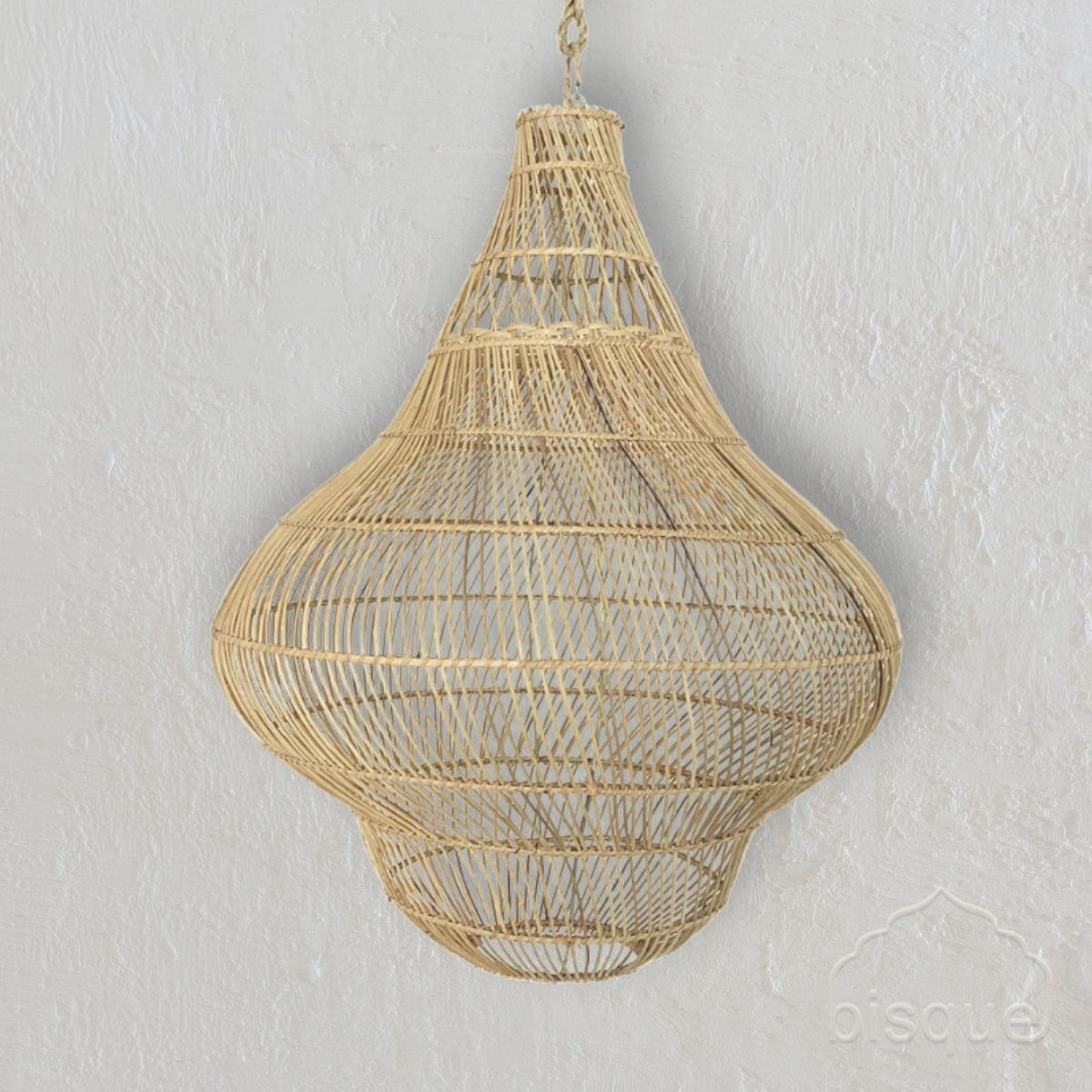 Susan : Moroccan style Rattan Pendant, Natural