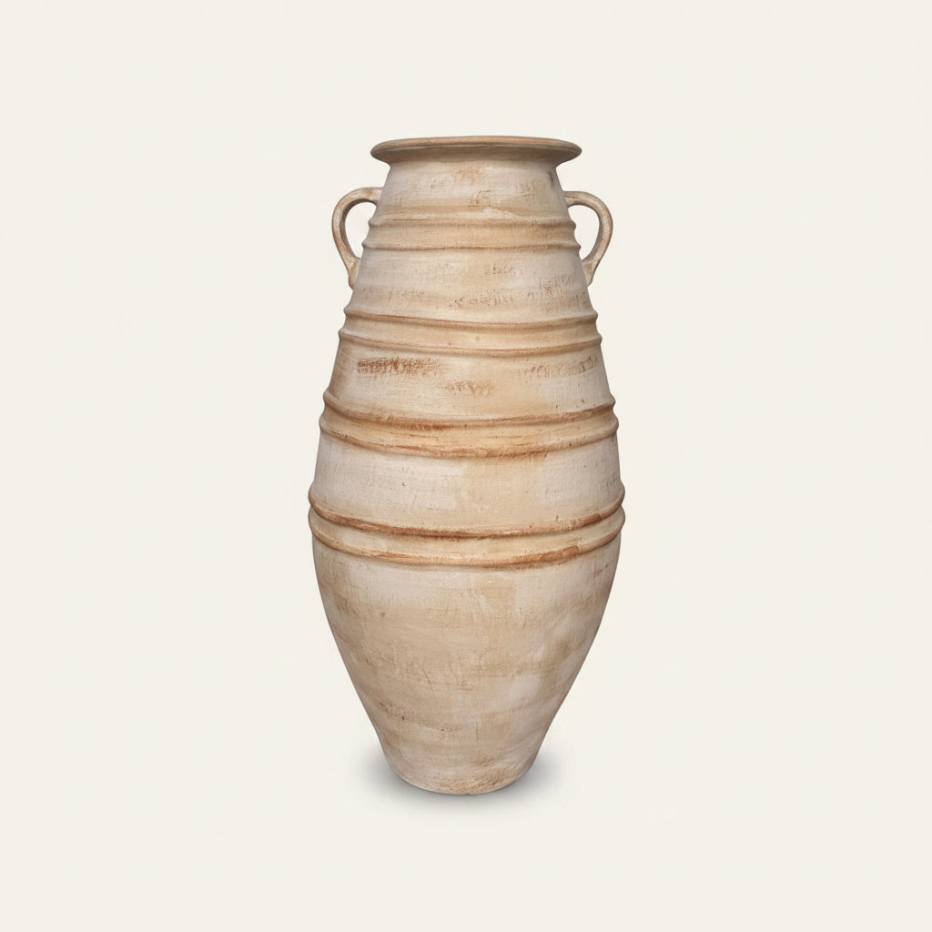 Tessa:Tall Narrow Mouth Terracotta Pot KW5368 cm