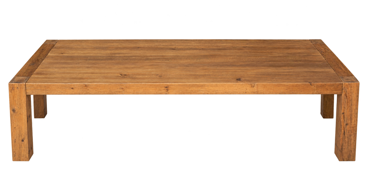 OUTLET : Dining Table : Jacob : Classic Reclaimed Pine Dining Table 270cm Wabi Sabi Furniture Australia