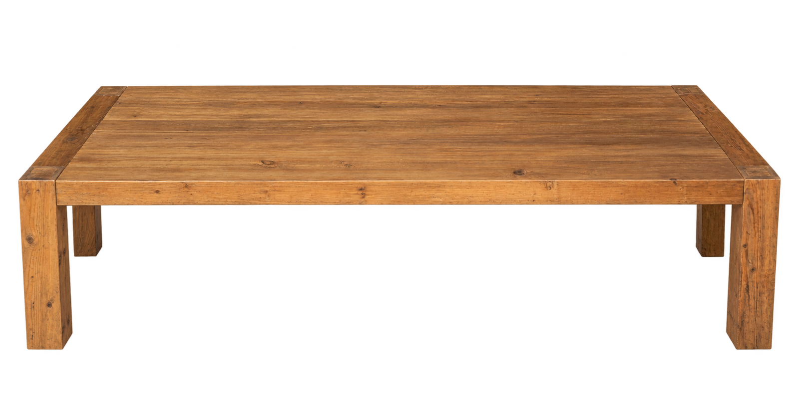 OUTLET : Dining Table : Jacob : Classic Reclaimed Pine Dining Table 270cm Wabi Sabi Furniture Australia