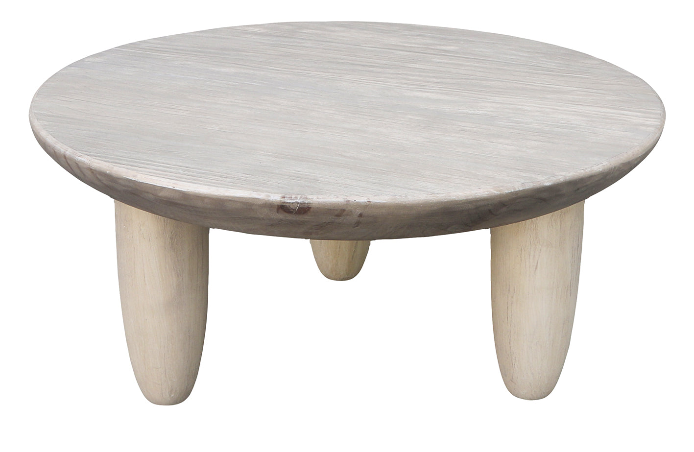 Lusaka : Recycled Pine Round Side / Coffee Table