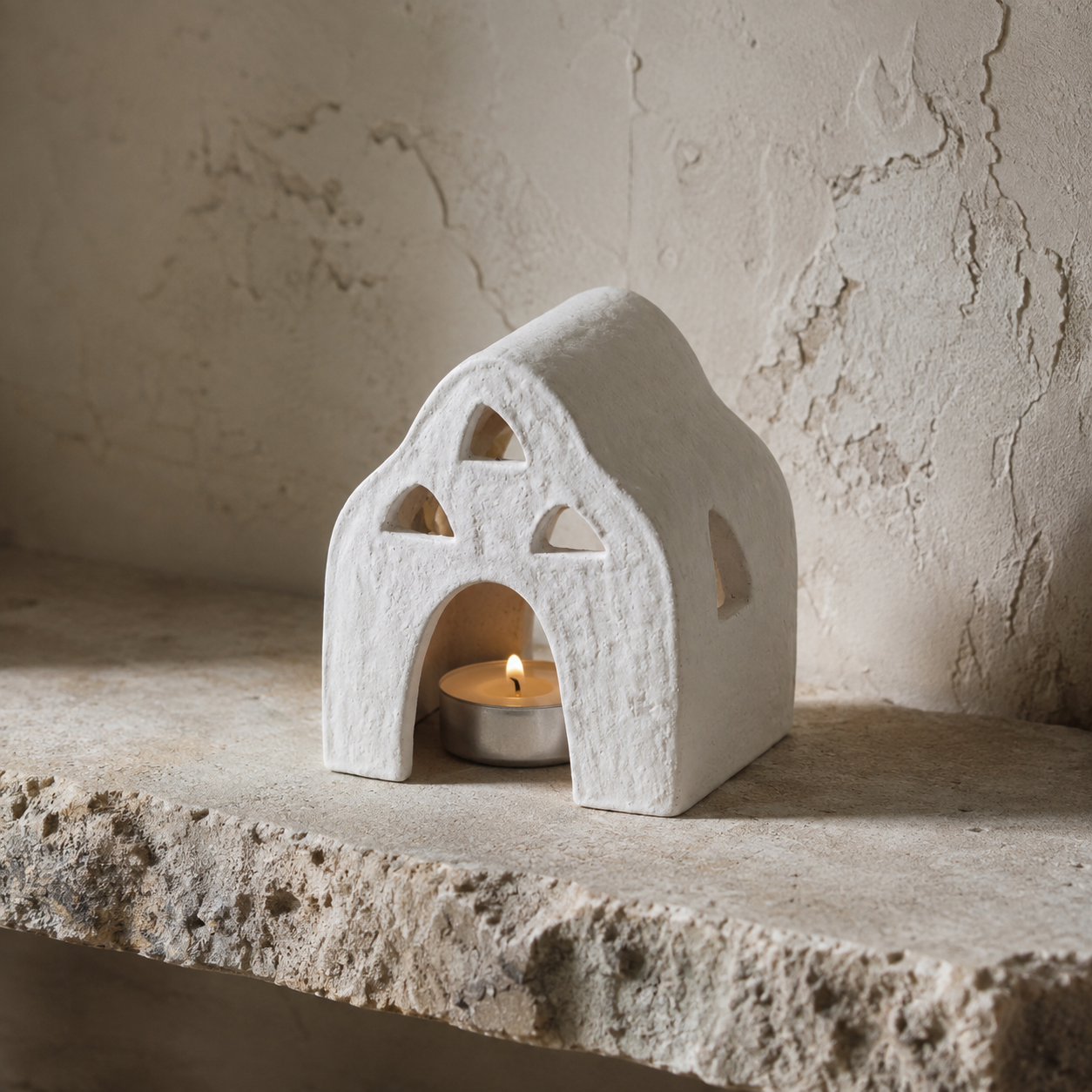 Adobe : Terracotta Small House, Terracotta | White | Whitewash
