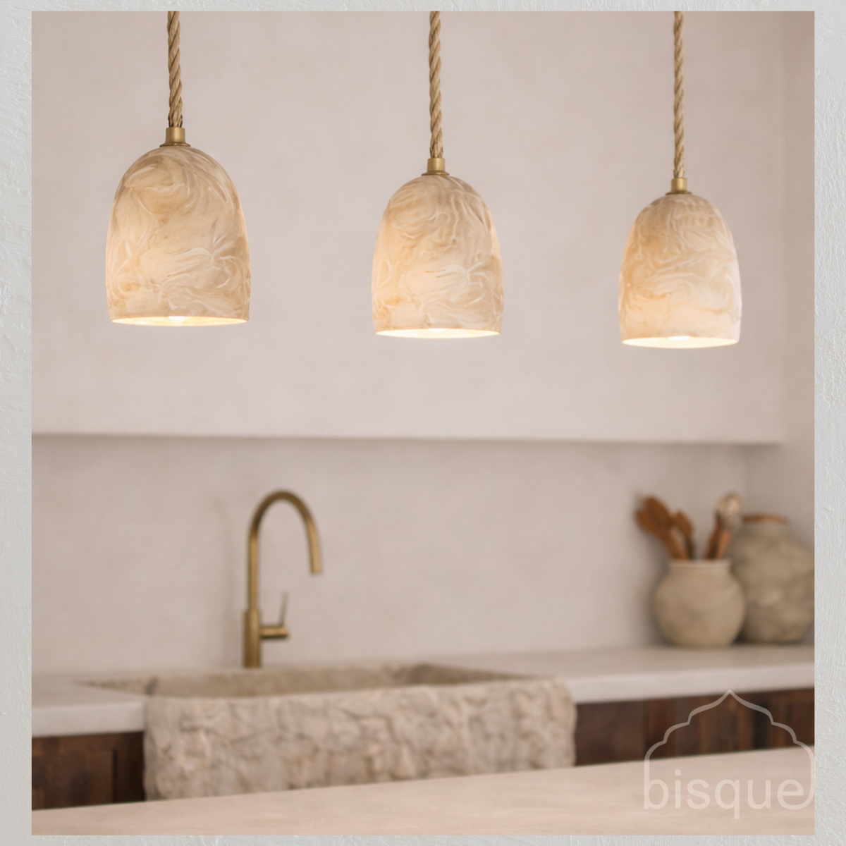 Alina : Onyx Pendant Light