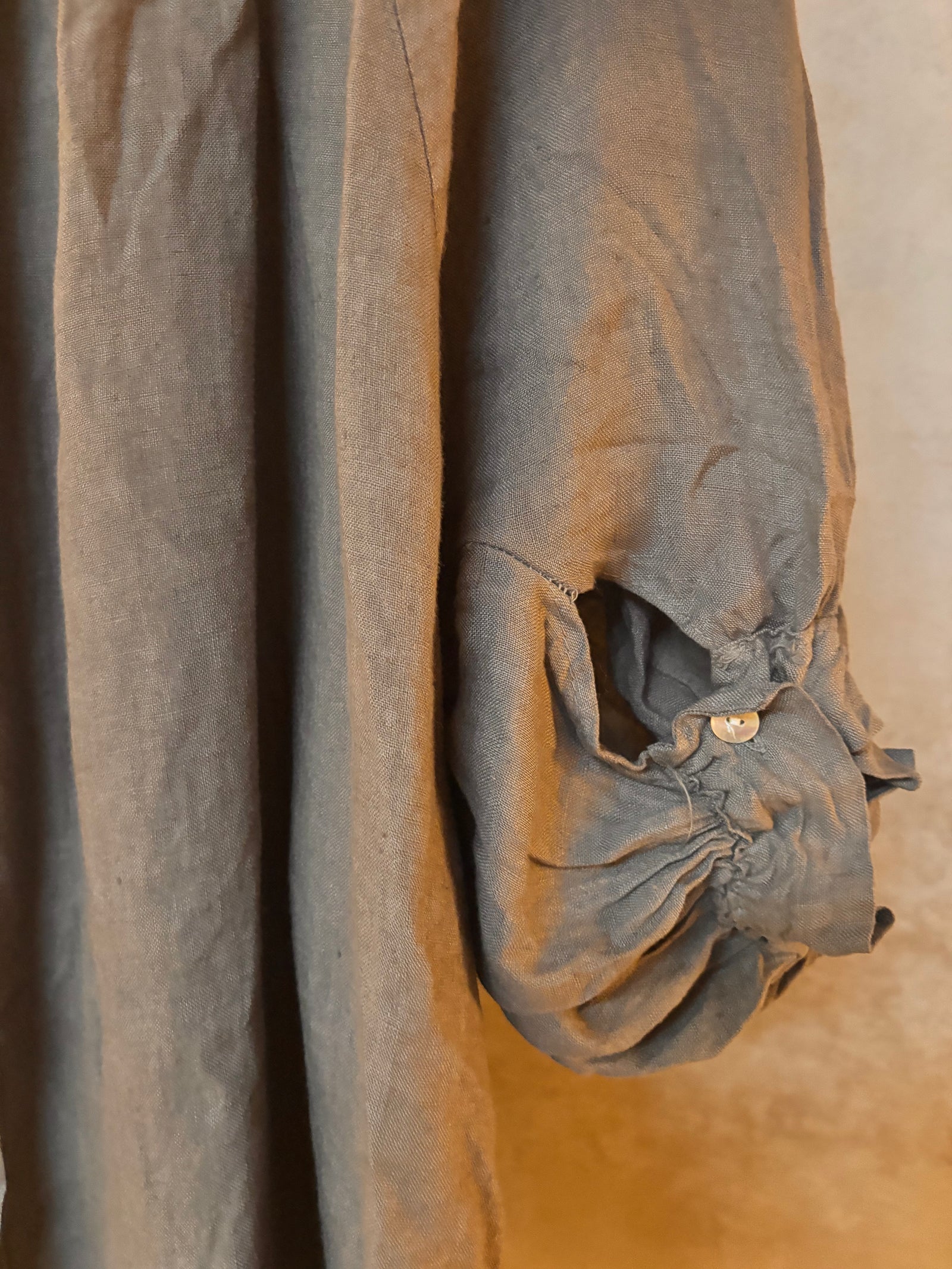 Italian Linen : Autumn: Top | Dress, One Size: Mocha