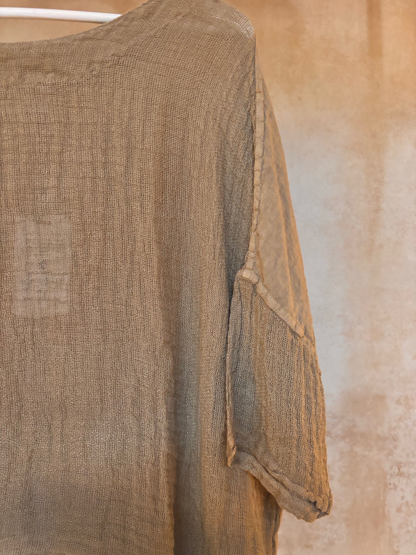 Italian Linen : Anastasia: Top, One Size