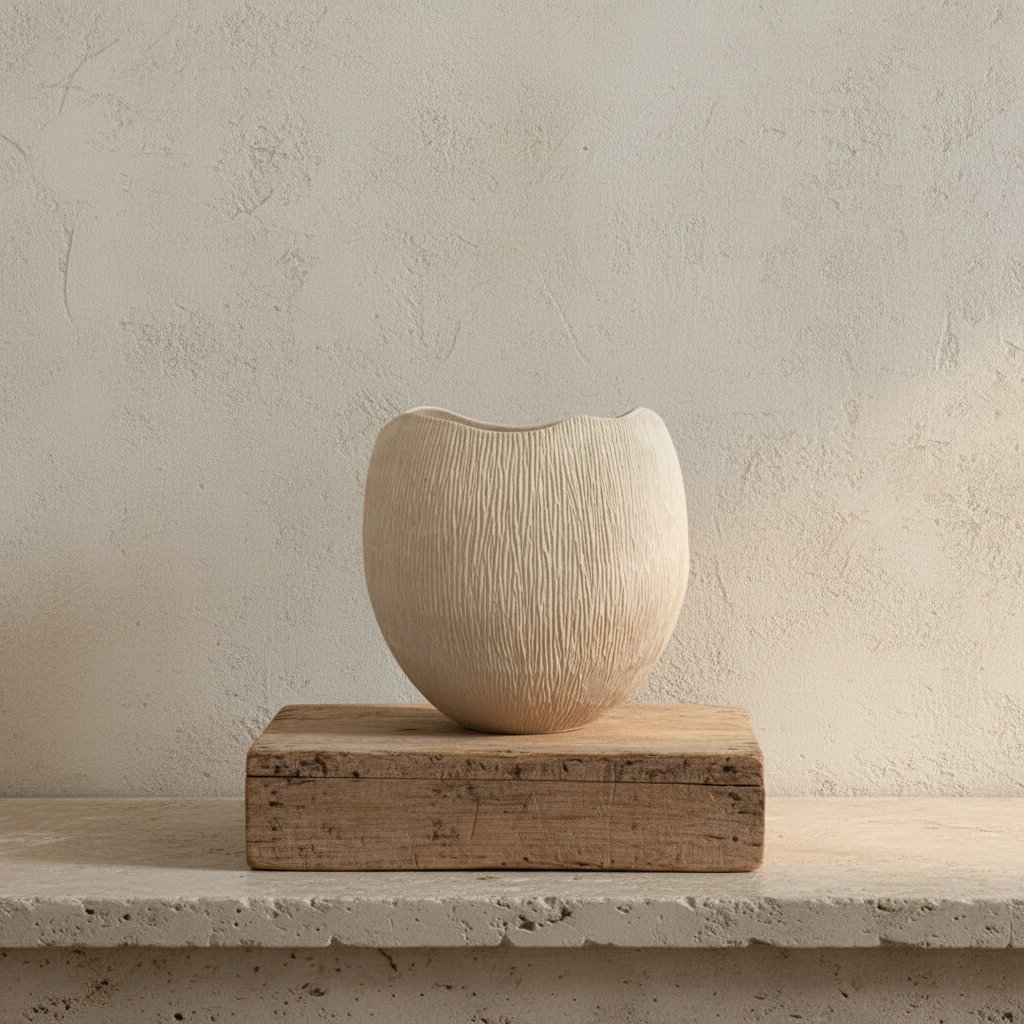 Ali : Ceramic Round Vase