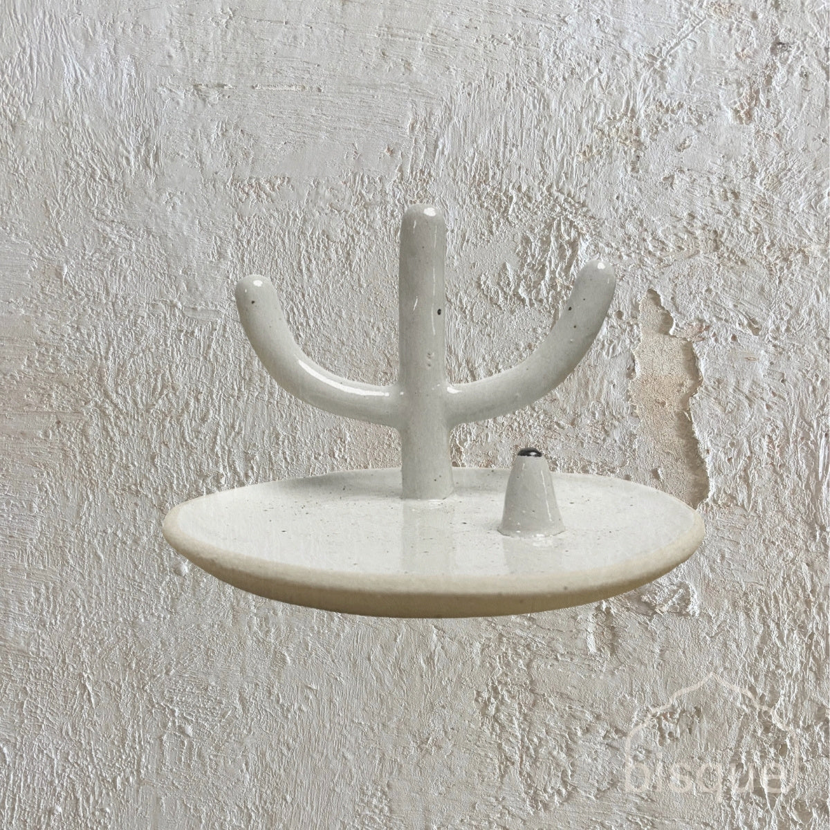 Mera : Ceramic Cactus Jewellery Holder