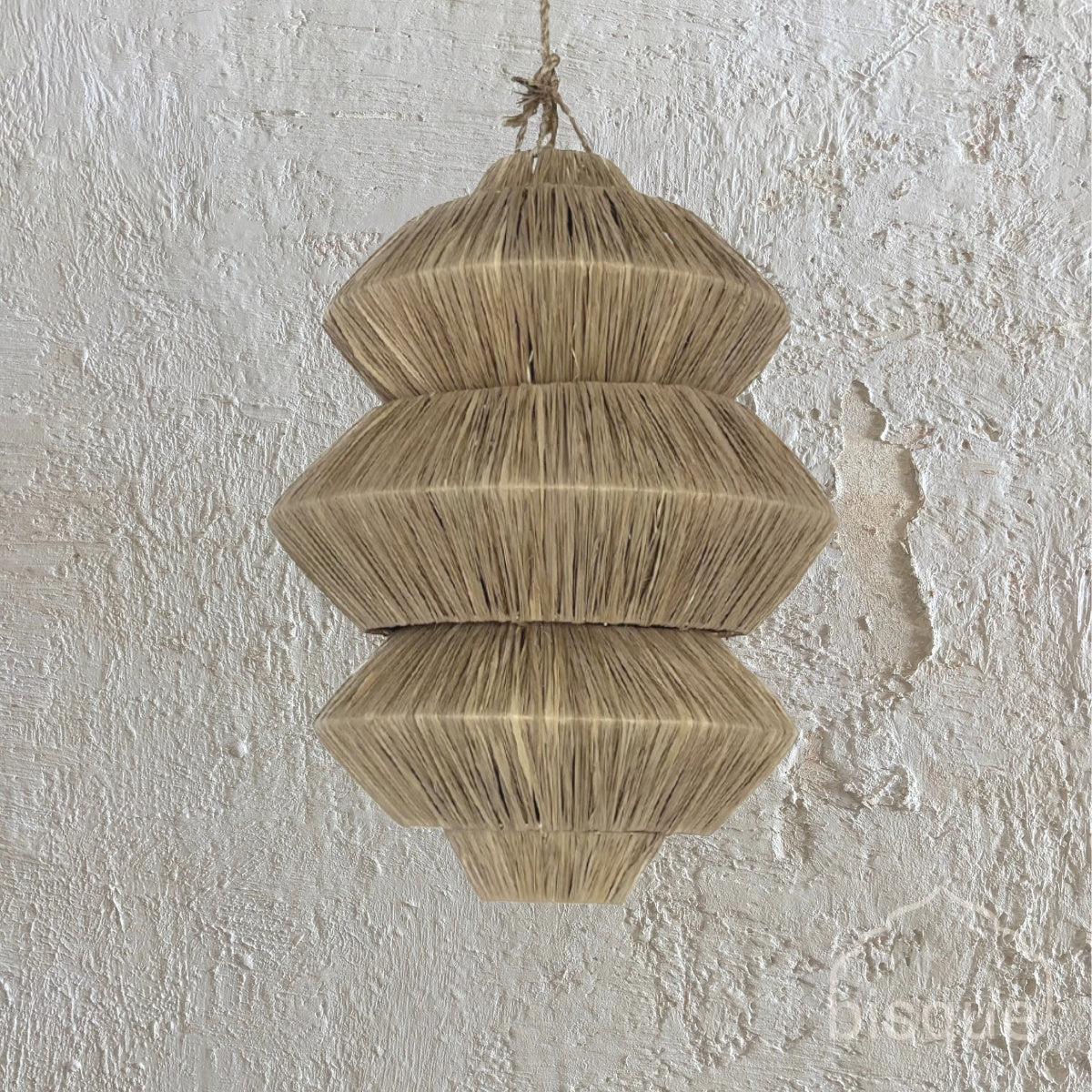 Abina : Raffia Pendant Light