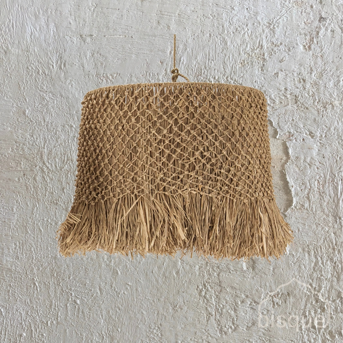 Laisa : Raffia Pendant Light