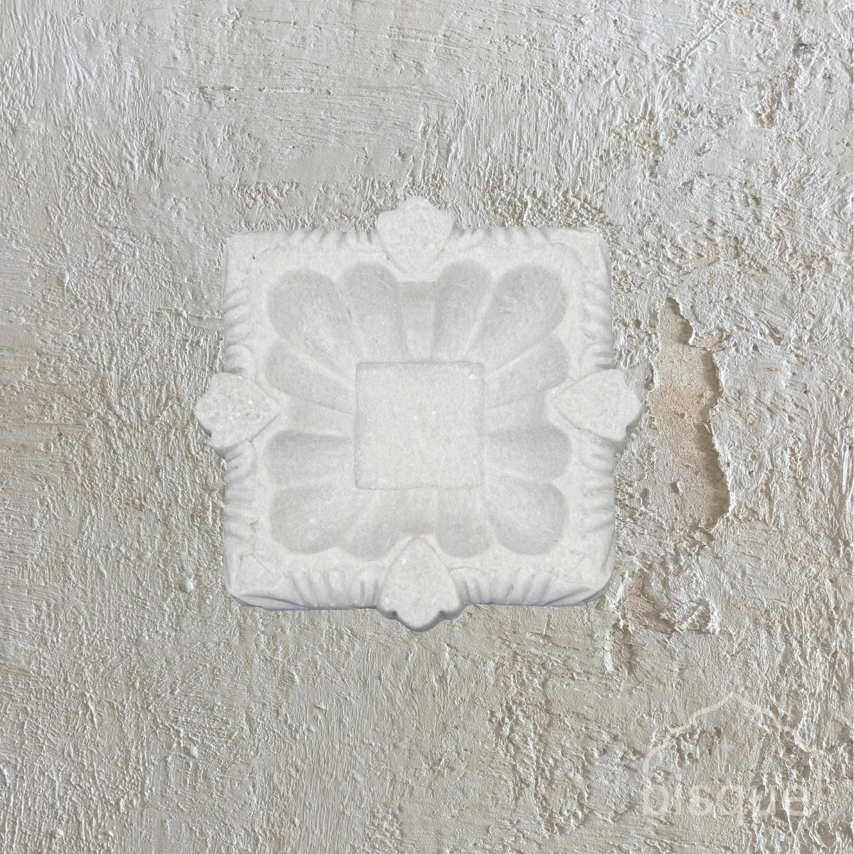 Fhazi : Marble White Square Bowl