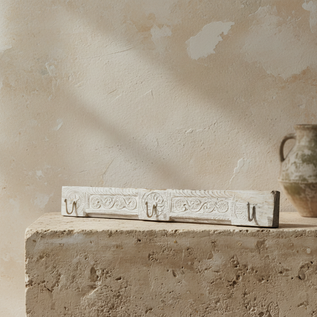 Vival : Whitewashed 3-4 Wall Hook