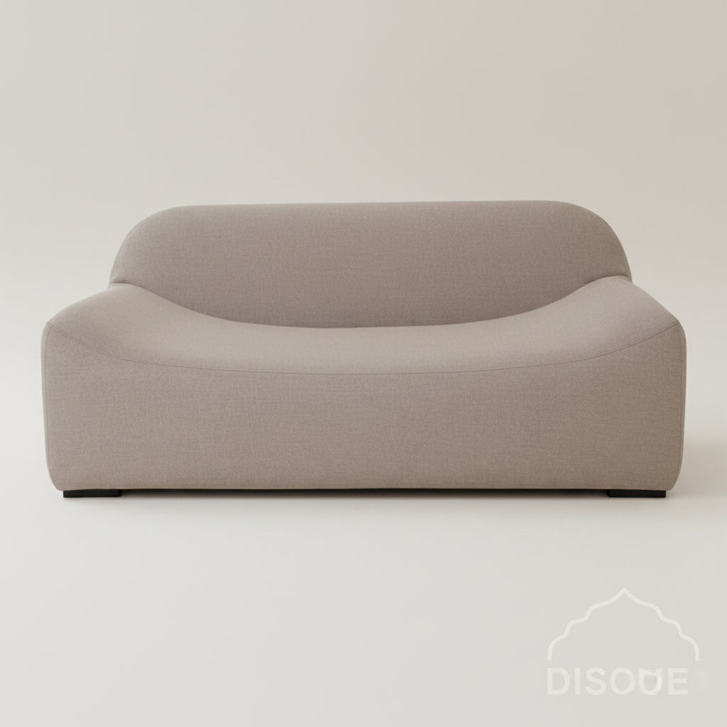 Bluff : 2 Seater Sofa, Taupe