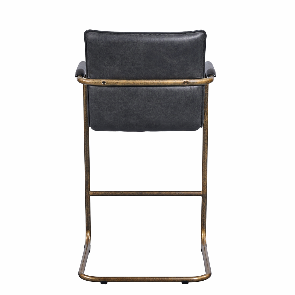 Alessia : Bar stool, Lead colour