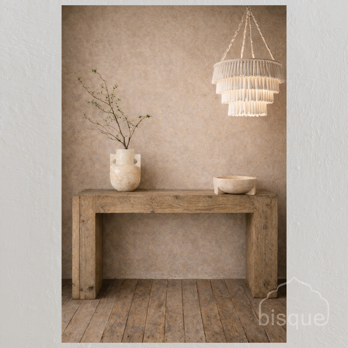 Gianna : Resin drops chandelier