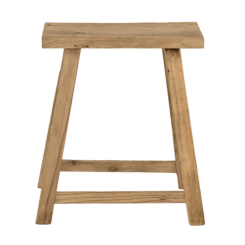 Dewei : Stool, Bleached Old Pine
