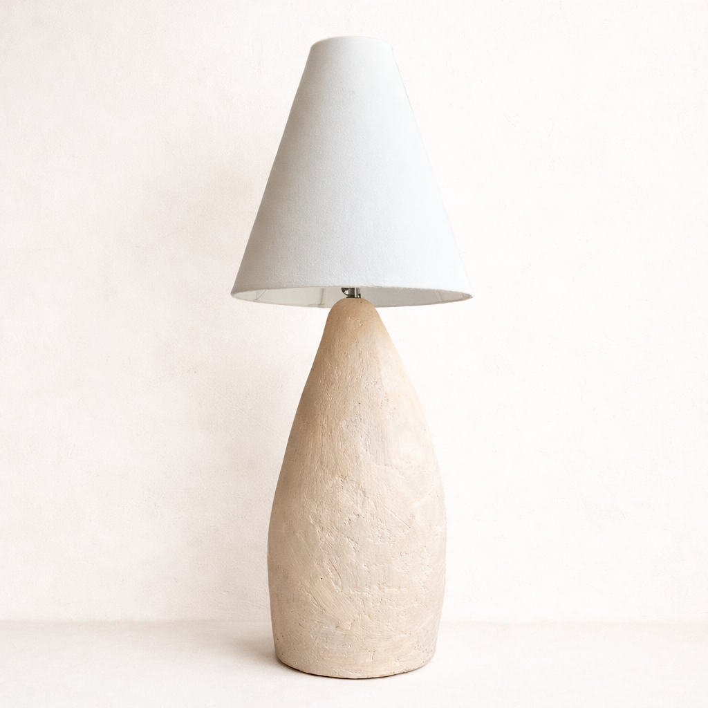 Table lamp: Gina terracotta table lamp 