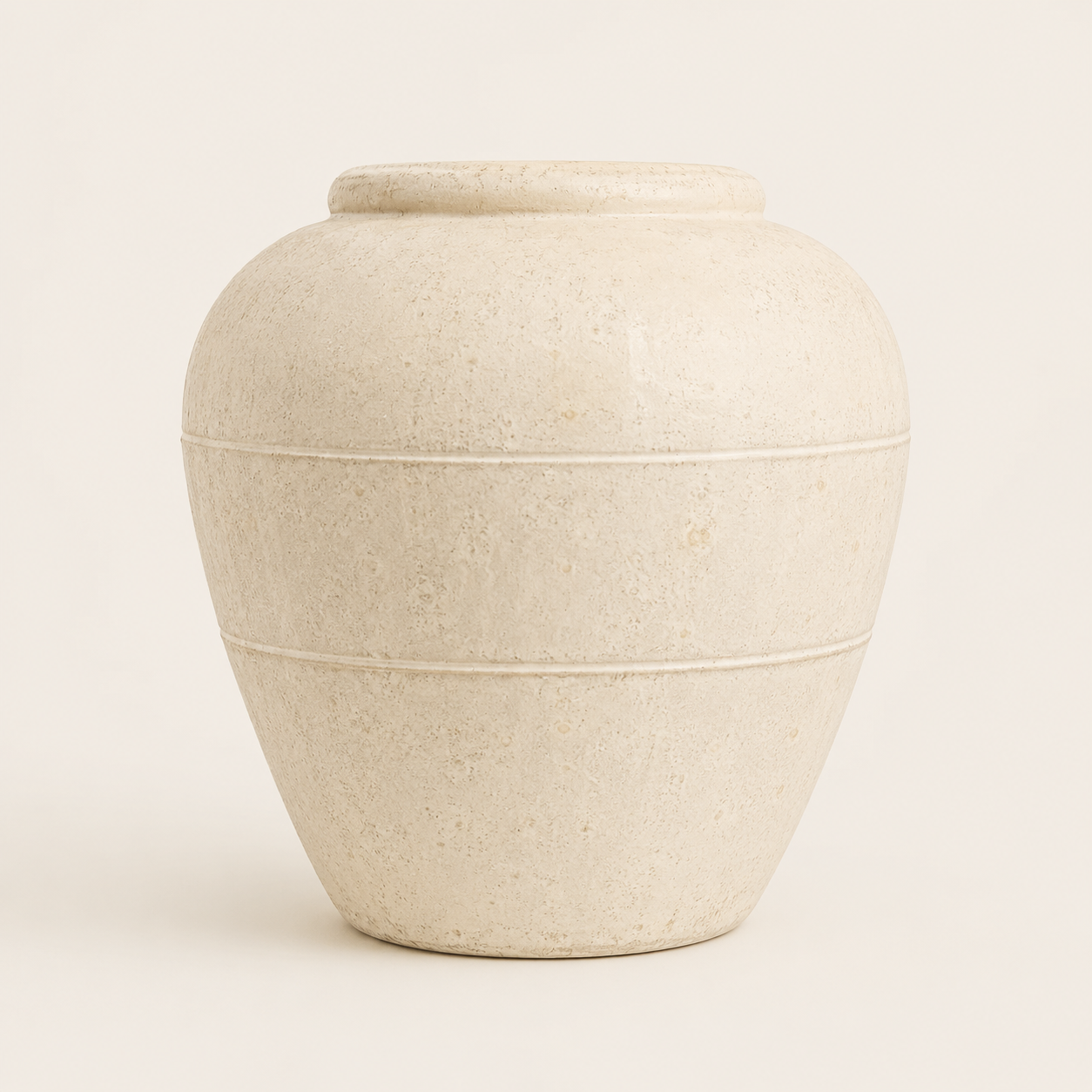 Hola : Terracotta Pot | Ecru