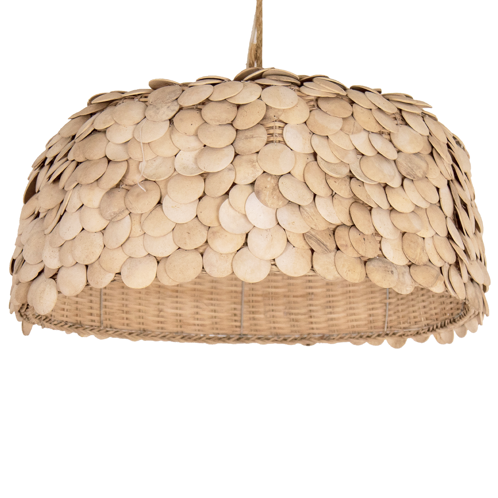 Sera : Coconut Dome Disc Light, Small.