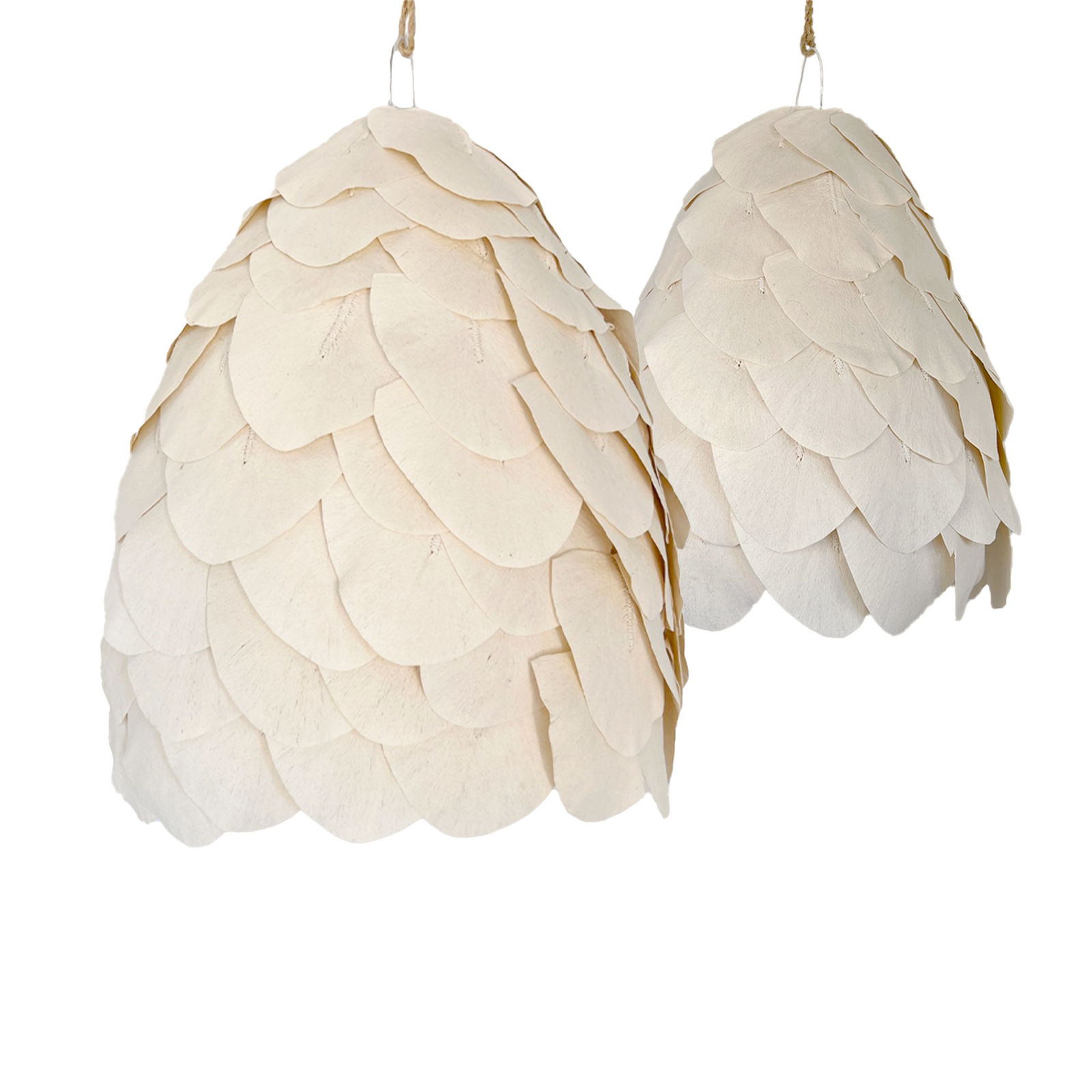 'Milana' Cotton Petal Pendant