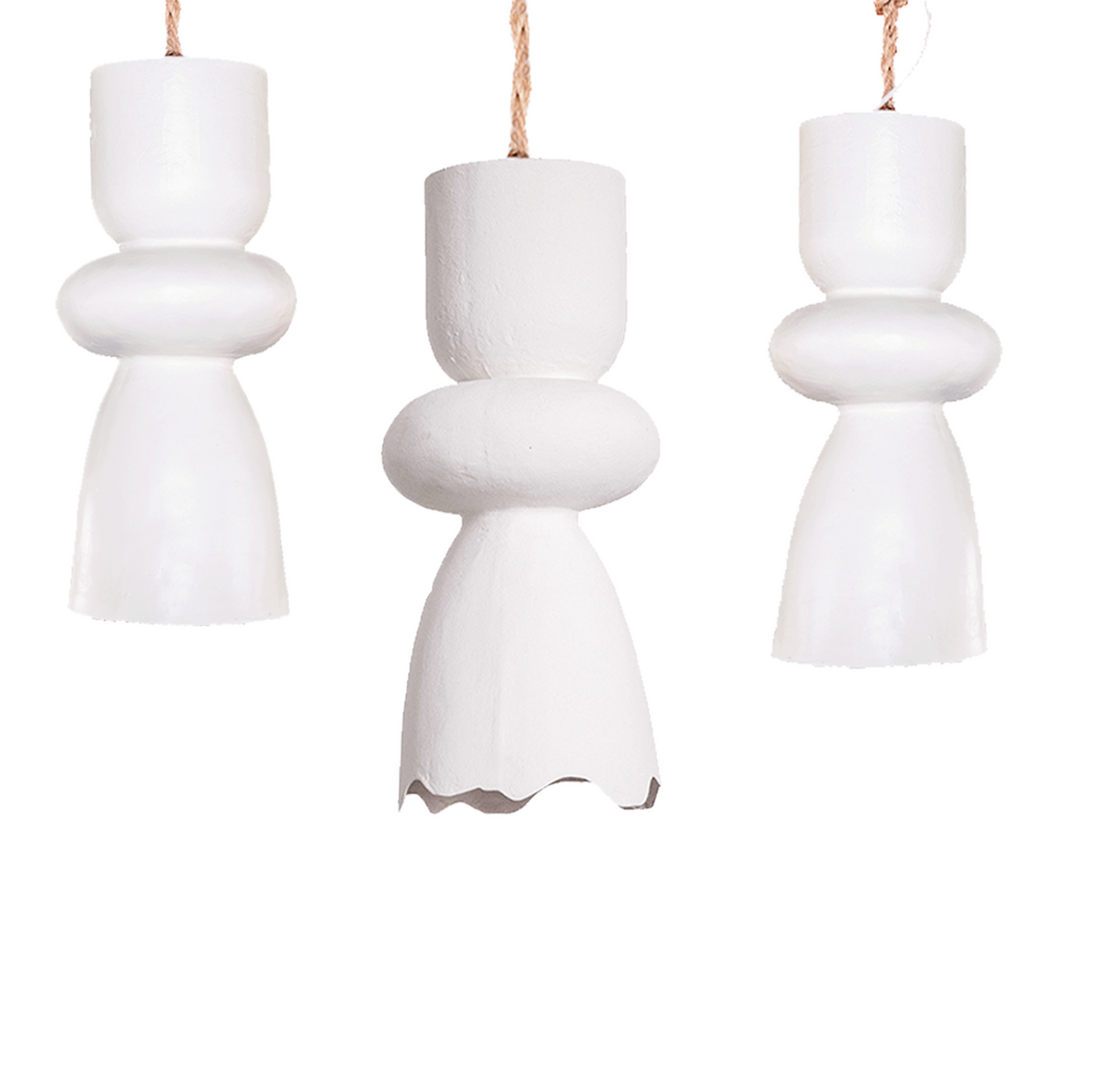 'Mainza' Fibreglass Resin Pendant Light