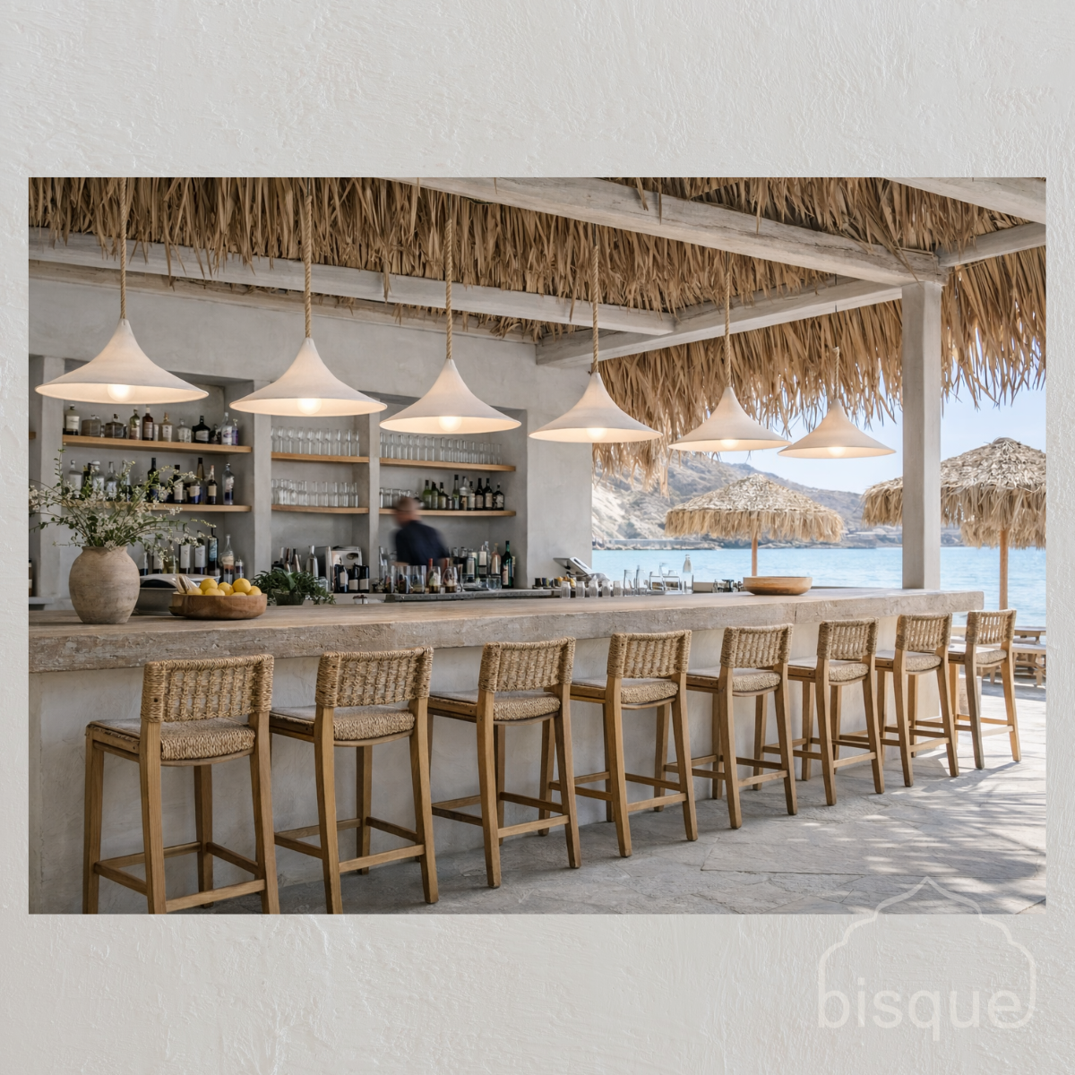 Matteo : Resin Cone Pendant