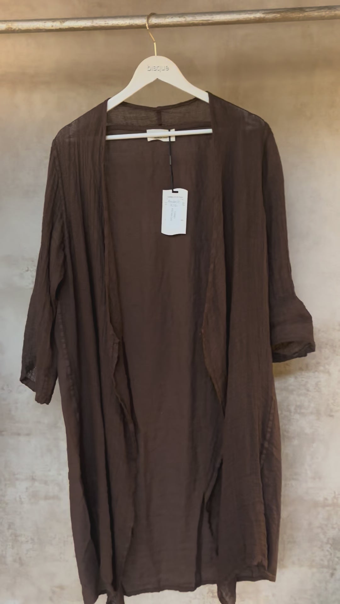 Italian Linen : Annabelle: Jacket, One size