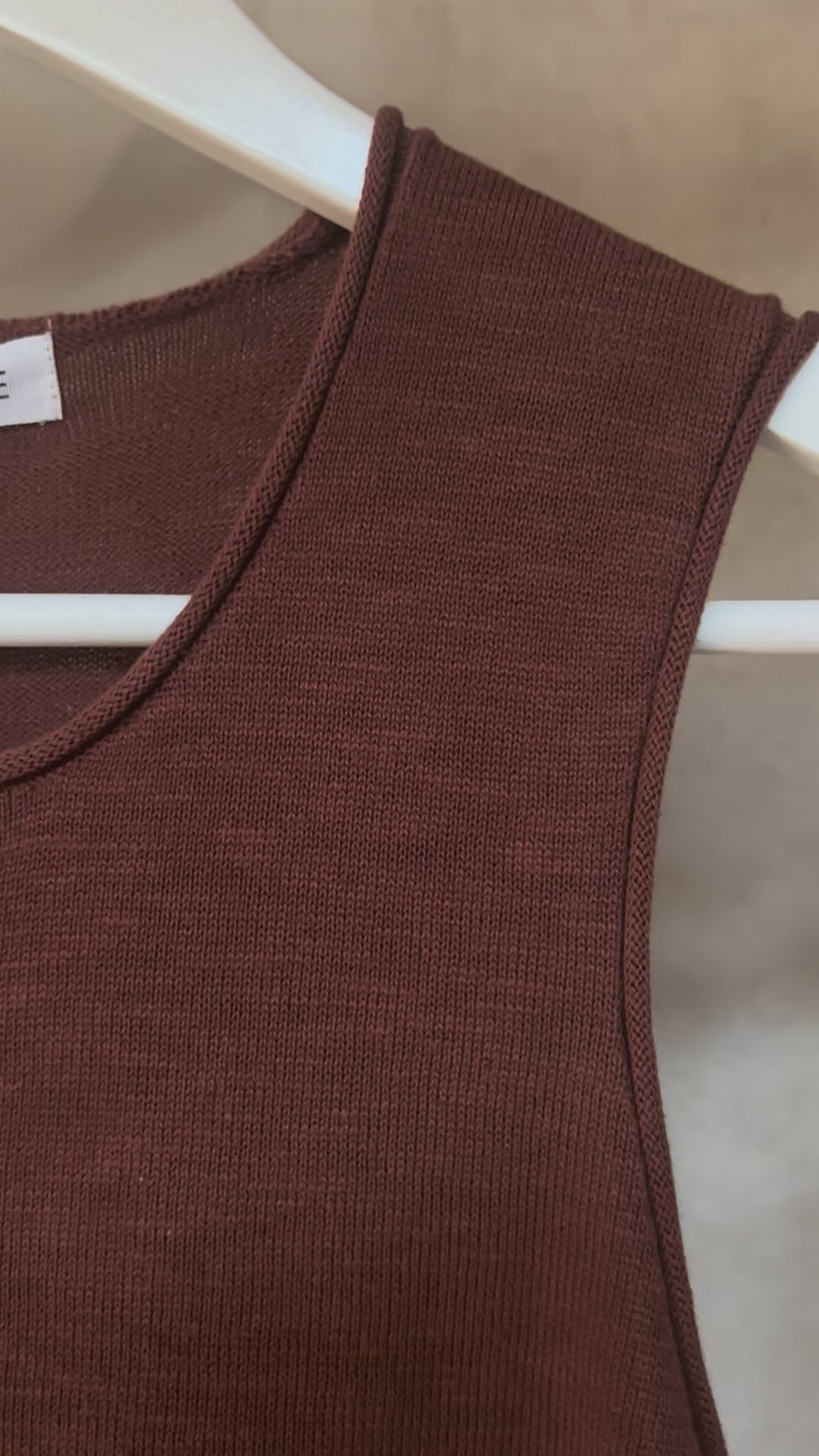 Pure Cotton : Fay : Tank Top Knit | Coco