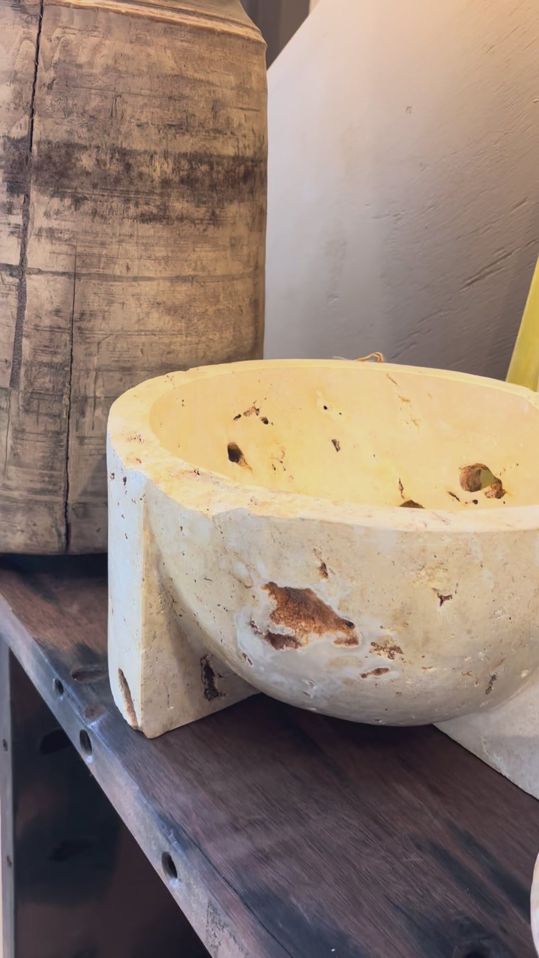 Phiri : Fossilised Coral Bowl