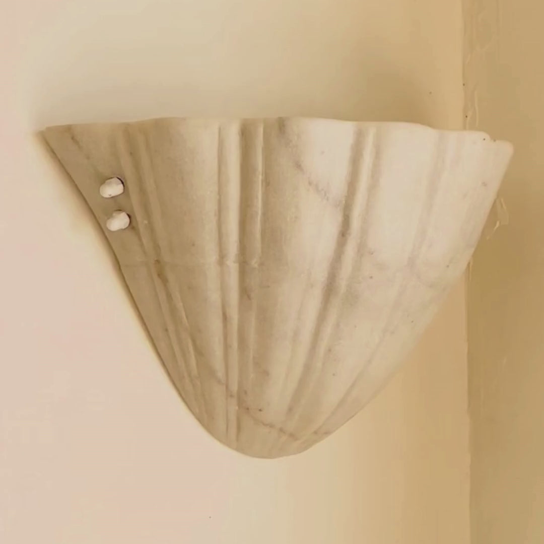 Anika : Marble Wall Sconce