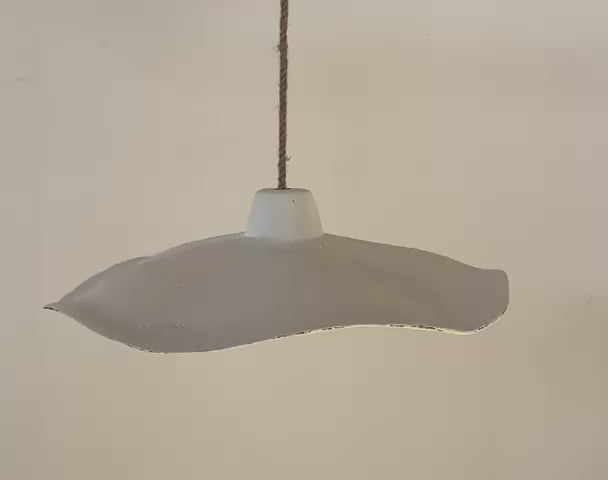 LAST Pendant : Allegra : Resin Light | White