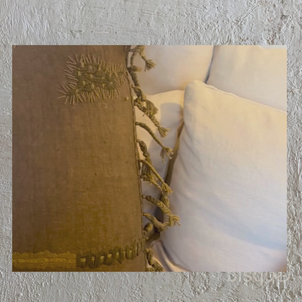 ELBERETH A - linen cushion 60 x 60