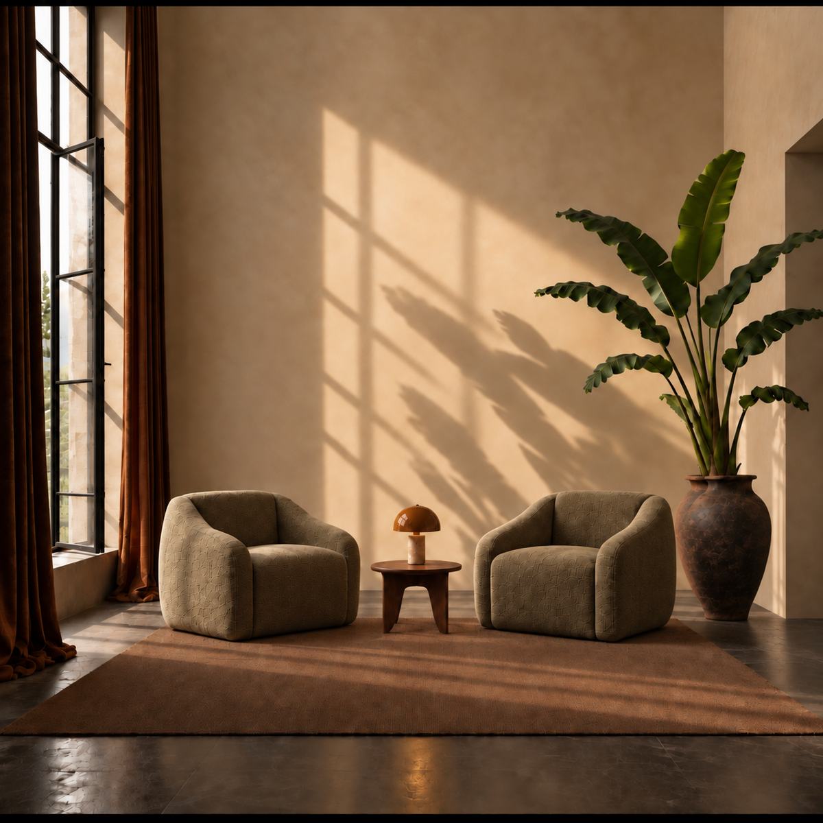 Customised : Occasional Chair : Roma : Wide Low Profile | Granada Khaki