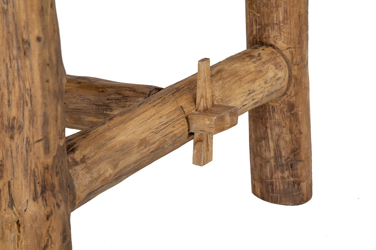 Anyango :  Wooden Log Table, Natural.
